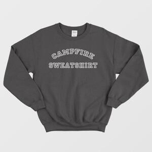 Campfire Cozy Outdoor Adventure Retro Camping Vibes Unisex Sweatshirt